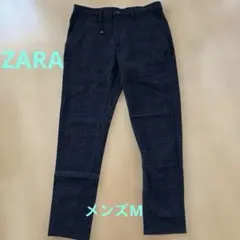 ZARA メンズ チェック柄パンツ M