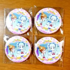 ②　アイカツ　チーズソフトクッキー　有栖川おとめ　藤堂ユリカ　缶バッジ　イオン