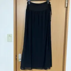 セオリーリュクス　ロングスカート　ブラック