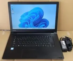 【8世代 i7】dynabook B65/M Win11 16GB Office