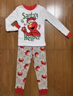 エルモ クリスマス パジャマ 5T