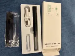 USB充電式 LED耳かき 黒