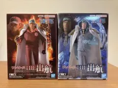 ★未開封★ワンピース THE 出航 LOGIA KUZAN&SAKAZUKI