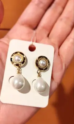 パール ピアス ゴールド 上品 フォーマル 入学式 卒業式 PROPORTION