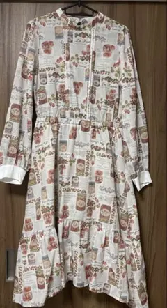 訳あり　axes femme コンフィチュールフリル襟ワンピース