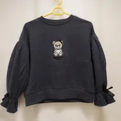 B.LOVEIT SASSY クマ刺繍 トレーナー