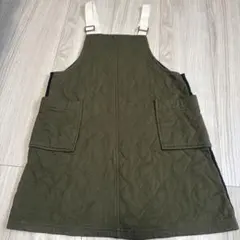 ユナイテッドアローズ キルティングジャンバースカート S 110 120