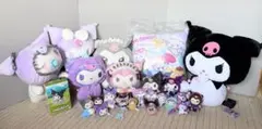 サンリオ クロミ マイメロ ぬいぐるみ ポーチ類 まとめ売り48点セット