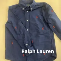 POLO RALPH LAUREN ネイビー長袖シャツ サイズ7