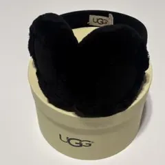 UGG ブラックファー イヤーマフ