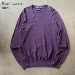 90's Ralph Lauren ラルフローレン　 コットンカシミヤニット