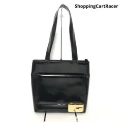 GUCCI グッチ ゴールド G金具 パテントレザー エナメル ハンドバッグ