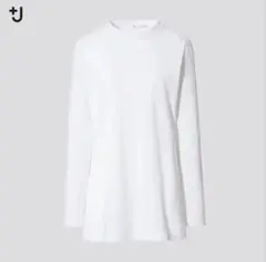 ☆UNIQLO☆ユニクロJ☆ストレッチ☆コットン☆クルーネック☆ロングTシャツ