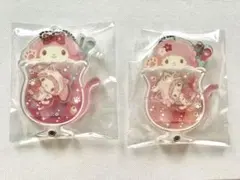 サンリオ シークレットカスタムアクリルチャーム ネコソーダデザイン 2個セット