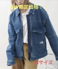 THE NORTH FACE デニムジャケット 新品未使用　韓国正規品 Mサイズのサムネイル