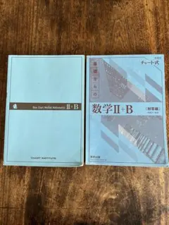 チャート式 基礎からの数学Ⅱ＋B　青チャート