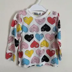 ハートのバーバパパ長袖カットソー