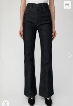 moussy MVS FLARE フレアデニム 23inch MOUSSY MVSフレア23inch MOUSSY | MVS BLACK FLARE (フレア ) |SHEL