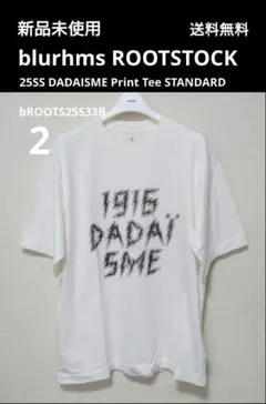 blurhms 25SS DADAISME PrintTee STANDARD3 - メルカリ