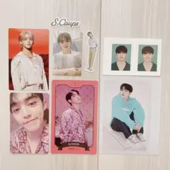 SEVENTEEN エスクプス トレカ ステッカー カード 9点セット