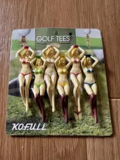 ゴルフティー 6個セット ビキニ姿 面白グッズ