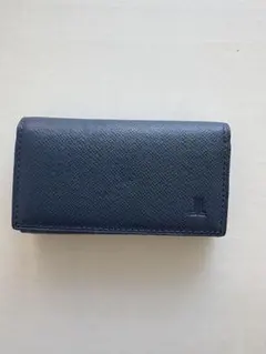 LANVIN コレクション ネイビー キーケース