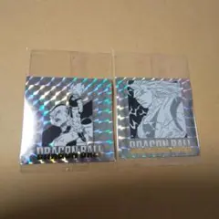 ドラゴンボール40周年記念 シールウエハース2 シール2枚セット②