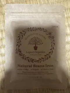 Lepeel Organics Natural Beans Iron 鉄分サプリ