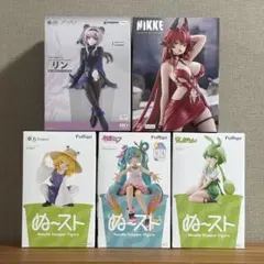 未開封 FuRyu ぬーどるストッパーフィギュア 5種セット