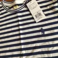 ☆新品POLORalph Lauren半袖ストライプTシャツ 定価13200円