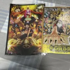 ワンピース フィルムゴールドオフィシャルガイド クリアファイルホルダー