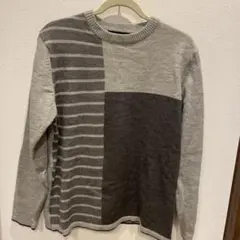 ★ナノ　ユニバース　グレー　セーター　サイズL★
