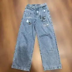 ラブトキ　ワッペンデニム　ジーンズ