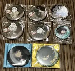 鬼滅の刃 時透無一郎 悲鳴嶼行冥 箔押し アニメーション 缶バッジセット