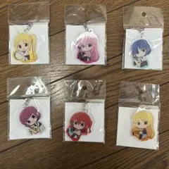 ぼっち.ざ.ろっく！アクリルキーホルダー６個セット