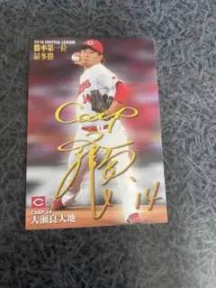 大瀬良大地 2018年 カルビー トレーディングカード