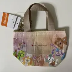 香港ディズニー ダッフィーアンドフレンズ エコバッグチャームキーホルダー