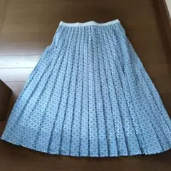 水色 プリーツスカート サイズ64のサムネイル