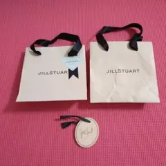 JILLSTUART ベージュ 小型紙袋 2個セット＋タグ1つ
