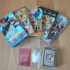 ワンピース映画限定版5冊とオマケ