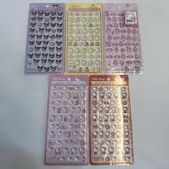 ♦︎正規品♦︎ボンボンドロップシールmini サンリオ 5枚セット