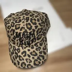 新品タグ付マーティンキムMatin Kim ヒョウ柄キャップ韓国限定日本未発売