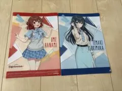 ローソン　学園アイドルマスター　クリアファイル２枚セット