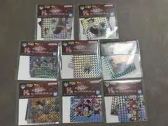 一番くじドラゴンボール　フレークプリズムステッカー　8個　セミ　コンプセット