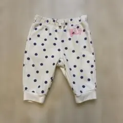 baby GAP スウェット ズボン 3-6ヶ月 水玉 ミニー