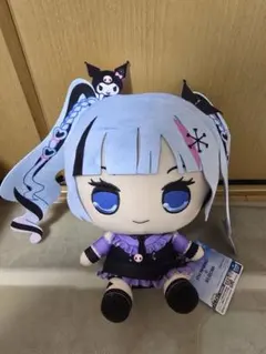 雪ミク × クロミ きゅるまる BIG ぬいぐるみ　初音ミク