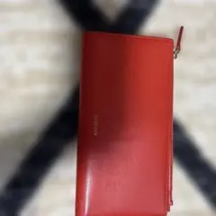 値下げ！JIL SANDER レッド 長財布のサムネイル