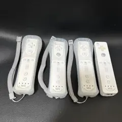 Wiiモーションプラス　ホワイト　4個セット　RVL-036 WiiU 任天堂