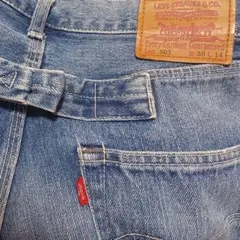 Levi's lot503 w30 シンチバックのレア品 ショートパンツのサムネイル