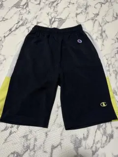 Champion ハーフパンツ ブラック/イエロー